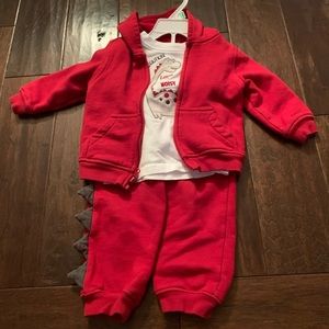 Gymboree 3 piece sweat jacket set